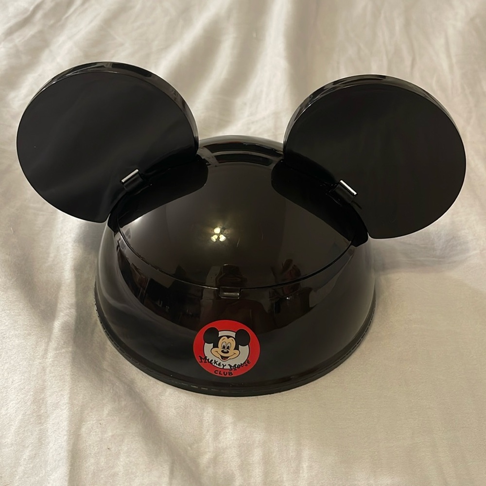 Disney Parks Mickey Mouse Club Ears Hat Dessert Ice Cream Bowl